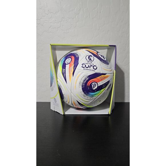 Adidas UEFA Women's Euro 2025 Konektis Pro Soccer Ball Football JH1261 Size 5 - Picture 1 of 1